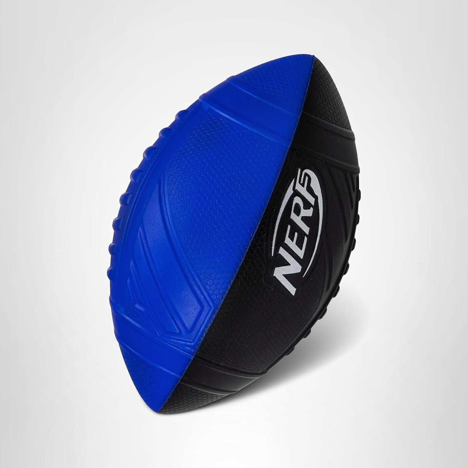 61J4s93HFxL._AC_SL1500_ NERF Pro Grip Football, Classic Foam, Blue - Image 1