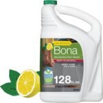 Bona Multi-Surface Floor Cleaner Refill, Lemon Mint, 128 fl oz, Residue-Free Cleaning Solution for Stone, Tile, Laminate & Vinyl Floors