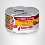 Hill’s Science Diet Healthy Cuisine Adult Wet Cat Food – Roasted Chicken & Rice Stew, Great Taste, 2.8 oz Cans, Case of 24, Adult Cats 1–6