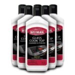 Weiman Glass Cook Top Cleaner, 10 fl oz, 6 Pack, Removes Burned-On Food & Grease