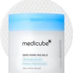 Medicube Toner Pads Zero Pore Pad Mild 2.0, Minimizing Pores & Blackhead Removal with PHA, All Skin Types, Korean Skincare, 70 Pads
