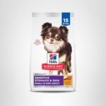 Hill’s Science Diet Sensitive Stomach & Skin Adult Dog Food, Chicken Recipe, Small & Mini Breeds, 15 lb Bag