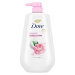 Dove Body Wash with Pump Renew Peony & Rose Oil, No Sulfates, No Parabens, 30.6 oz