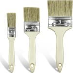 AskBed 3-Pack Paint Brushes, Perfect for Priming, Painting & Varnishing on Wood & Walls