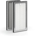 Medify Air MA-15 Genuine Replacement Filter, 3-in-1 H13 HEPA & Activated Carbon, 99.7% Removal of Allergens, Smoke, Odors & Pet Dander, 1-Pack