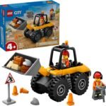 LEGO City Yellow Construction Wheel Loader, Building Toy for Toddlers, Ages 4+, Educational Construction Vehicle