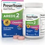 PreserVision AREDS 2 Eye Vitamins, Chewable Mixed Berry, 60 Tablets, Lutein & Zeaxanthin Supplement
