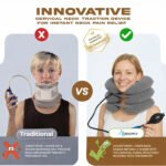 Neck Stretcher, Cervical Traction Device Grey - Image 5