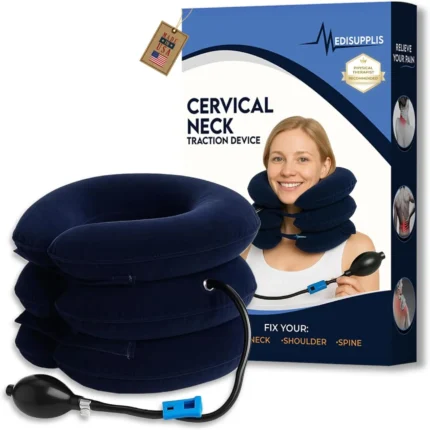 Neck Stretcher, Cervical Traction Device BLUE