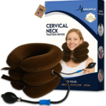 Neck Stretcher, Cervical Traction Device Brown