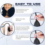 Neck Stretcher, Cervical Traction Device BLUE - Image 3