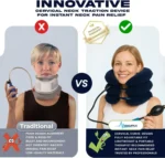 Neck Stretcher, Cervical Traction Device BLUE - Image 4