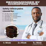 Neck Stretcher, Cervical Traction Device Brown - Image 4